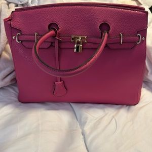 Large pink tote bag/purse